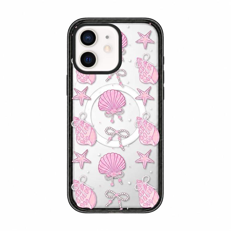 Custodia per telefono in acrilico TPU trasparente con magnete a forma di conchiglia., For iPhone 13, For iPhone 12, For iPhone 12 Pro Max, For iPhone 12 Pro, For iPhone 11
