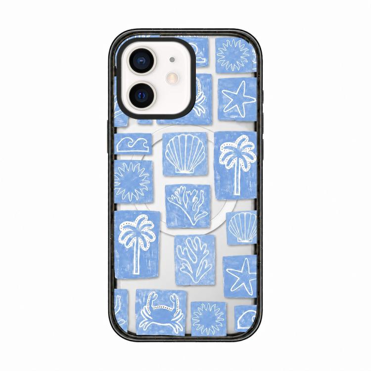 Custodia per telefono in acrilico TPU trasparente con magnete a forma di conchiglia., For iPhone 13, For iPhone 12, For iPhone 12 Pro Max, For iPhone 12 Pro, For iPhone 11