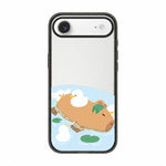 Custodia per telefono in acrilico TPU con stampa a cartone animato di un capibara., For iPhone 17 Pro Max, For iPhone 17 Pro, For iPhone 17, For iPhone Air