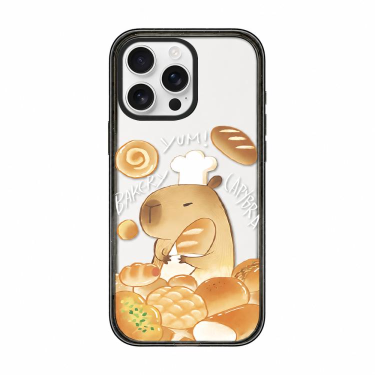 Custodia per telefono in acrilico TPU con stampa a cartone animato di un capibara., For iPhone 13 Pro Max, For iPhone 13 Pro, For iPhone 13, For iPhone 12