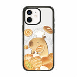 Custodia per telefono in acrilico TPU con stampa a cartone animato di un capibara., For iPhone 13 Pro Max, For iPhone 13 Pro, For iPhone 13, For iPhone 12