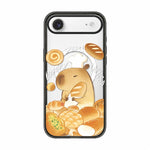 Custodia magnetica in acrilico TPU con stampa di un simpatico capibara in stile cartone animato., For iPhone 17 Pro Max, For iPhone 17 Pro, For iPhone 17, For iPhone Air