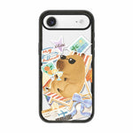 Custodia magnetica in acrilico TPU con stampa di un simpatico capibara in stile cartone animato., For iPhone 17 Pro Max, For iPhone 17 Pro, For iPhone 17, For iPhone Air
