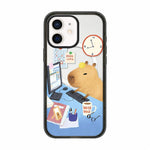 Custodia magnetica in acrilico TPU con stampa di un simpatico capibara in stile cartone animato., For iPhone 13 Pro Max, For iPhone 13 Pro, For iPhone 13, For iPhone 12