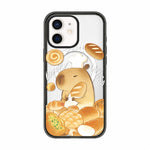 Custodia magnetica in acrilico TPU con stampa di un simpatico capibara in stile cartone animato., For iPhone 13 Pro Max, For iPhone 13 Pro, For iPhone 13, For iPhone 12
