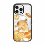 Custodia magnetica in acrilico TPU con stampa di un simpatico capibara in stile cartone animato., For iPhone 12 Pro Max, For iPhone 12 Pro, For iPhone 11