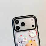 Custodia magnetica in acrilico TPU con stampa di un simpatico capibara in stile cartone animato., For iPhone 17 Pro Max, For iPhone 17 Pro, For iPhone 17, For iPhone Air