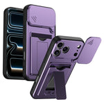 Serie porta carte, copertura scorrevole per obiettivo, custodia ibrida in PC e TPU per telefono, For iPhone 17 Pro Max, For iPhone 17 Pro, For iPhone 17, For iPhone 16 Pro Max