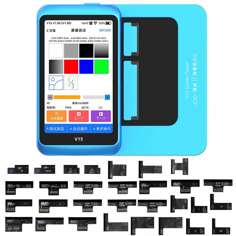 Tester LCD Touch Screen JCID V15PM per smartphone