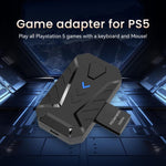 HXSJ Master-P5+V100+H300 Gaming Keyboard and Mouse Adapter Set for PS5, Master-P5+V100+H300