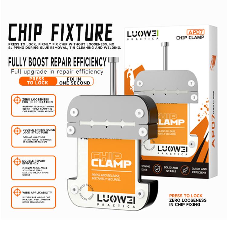 LUOWEI LW-AP07 Dispositivo di fissaggio rapido a doppia molla per chip, compatibile con vari package di chip, LW-AP07