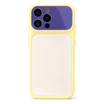 Custodia per telefono in acrilico PC con ampia finestra color Dopamina, For iPhone 13 Pro Max, For iPhone 13 Pro, For iPhone 13