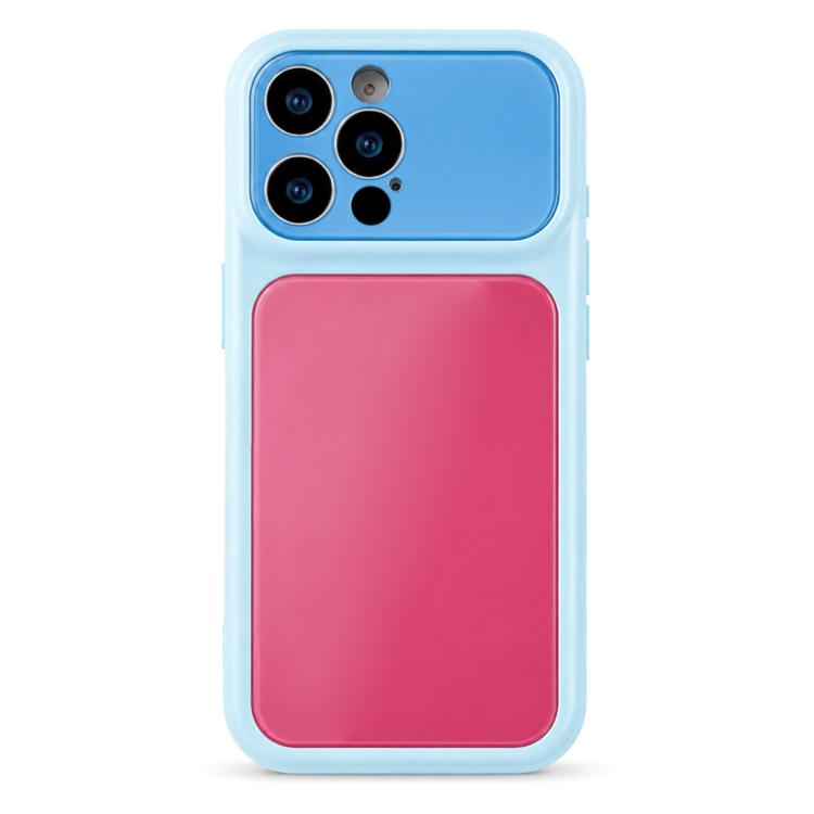 Custodia per telefono in acrilico PC con ampia finestra color Dopamina, For iPhone 13 Pro Max, For iPhone 13 Pro, For iPhone 13