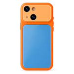 Custodia per telefono in acrilico PC con ampia finestra color Dopamina, For iPhone 13 Pro Max, For iPhone 13 Pro, For iPhone 13