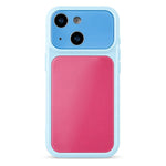 Custodia per telefono in acrilico PC con ampia finestra color Dopamina, For iPhone 13 Pro Max, For iPhone 13 Pro, For iPhone 13