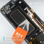 RF4 RF-DA12 Multifunction Mobile Phone Disassemble Scraping Tin Rework Blade Set, RF-DA12