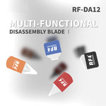 RF4 RF-DA12 Multifunction Mobile Phone Disassemble Scraping Tin Rework Blade Set, RF-DA12