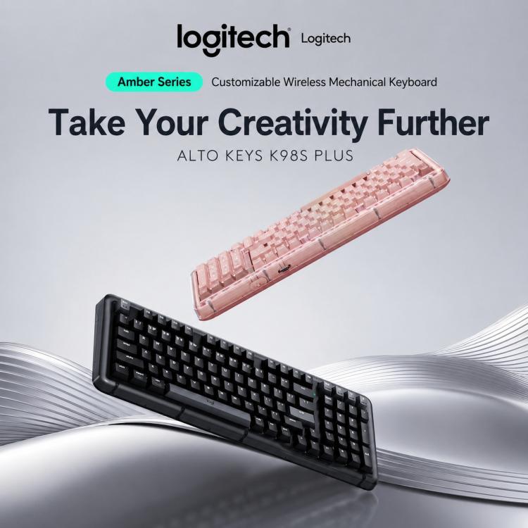 Logitech ALTO KEYS K98S Plus Custom Tri-Mode Wireless Mechanical Keyboard