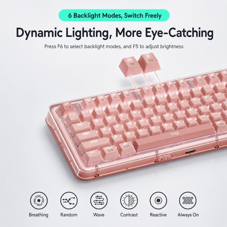 Logitech ALTO KEYS K98S Plus Custom Tri-Mode Wireless Mechanical Keyboard