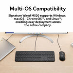 Logitech M520 Business Quiet Wired Office Mouse