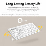 Logitech K390 Ultra-thin Portable Wireless Bluetooth Keyboard