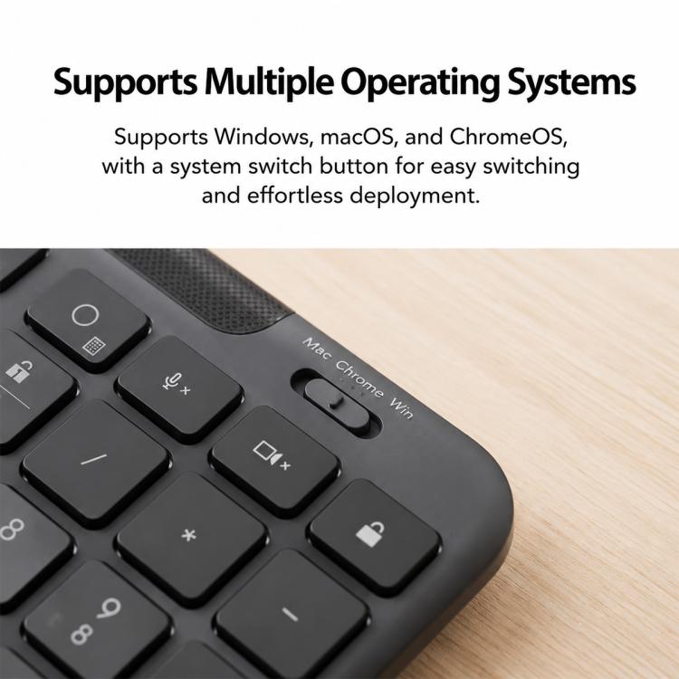 Logitech K620 Silent Wired Office AI Keyboard