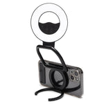 Multifunctional Portable Foldable Magnetic Fill Light Phone Holder