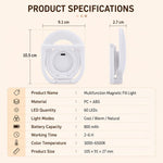 Multifunctional Portable Foldable Magnetic Fill Light Phone Holder