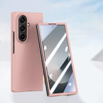 Custodia per telefono Skin Feel PC Hinge con pellicola temperata, For Galaxy Z Fold8 Ultra 5G, For Galaxy Z Flip8 5G