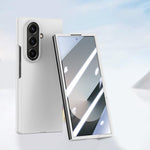 Custodia per telefono Skin Feel PC Hinge con pellicola temperata, For Galaxy Z Fold8 Ultra 5G, For Galaxy Z Flip8 5G