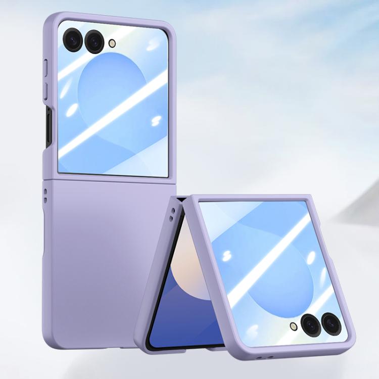 Custodia per telefono Skin Feel PC Hinge con pellicola temperata, For Galaxy Z Fold8 Ultra 5G, For Galaxy Z Flip8 5G