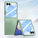 Custodia per telefono Skin Feel PC Hinge con pellicola temperata, For Galaxy Z Fold8 Ultra 5G, For Galaxy Z Flip8 5G