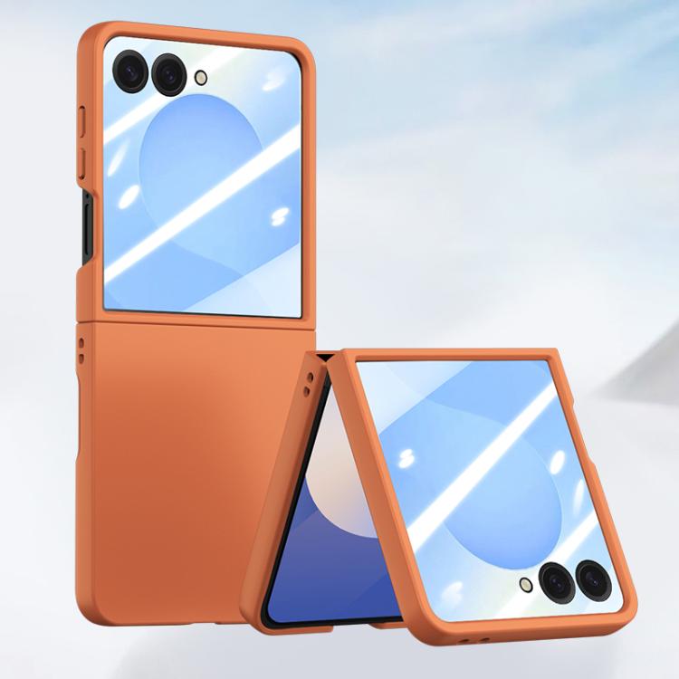 Custodia per telefono Skin Feel PC Hinge con pellicola temperata, For Galaxy Z Fold8 Ultra 5G, For Galaxy Z Flip8 5G