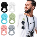 Portaocchiali magnetico in silicone per vestiti