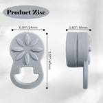 Portaocchiali magnetico in silicone per vestiti