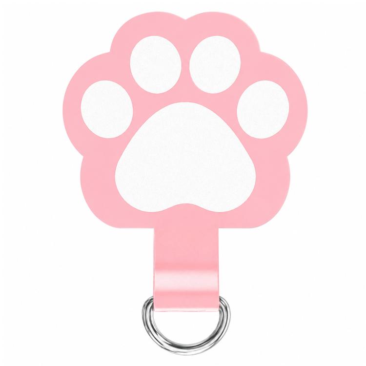 Laccetto per telefono in TPU con zampa di gatto in stile cartone animato.