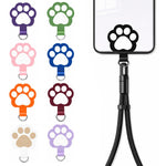 Laccetto per telefono in TPU con zampa di gatto in stile cartone animato.