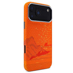 Adesivo per telefono magnetico con texture in Kevlar e effetto acqua, For iPhone 17 Pro Max, For iPhone 17 Pro, For iPhone 17, For iPhone Air, For iPhone 16 Pro Max, For iPhone 16 Pro, For iPhone 16, For iPhone 15 Pro Max