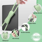 Cinturino elastico in silicone con impugnatura per tablet da 4,7-8 pollici