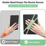 Cinturino elastico in silicone con impugnatura per tablet da 4,7-8 pollici