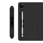 Supporto per stilo capacitivo in silicone autoadesivo resistente con fessura per Apple Pencil 2/1
