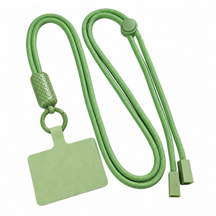 Tracolla regolabile a 360 gradi in nylon con laccetto di sicurezza per cellulare, unisex.