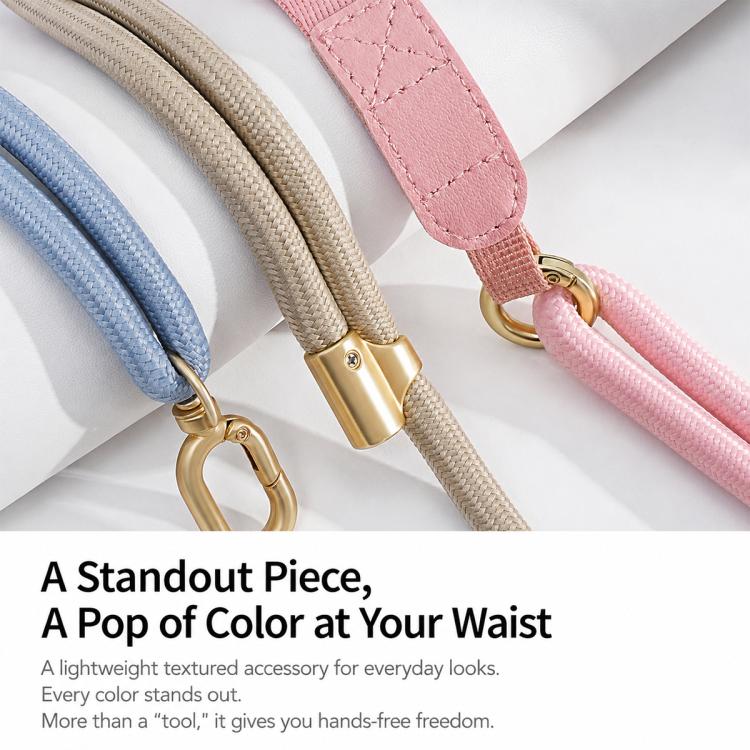 Cordino per cellulare regolabile con stampa a cartoni animati, ibrido, da indossare a tracolla o a spalla, con cuscinetto di sicurezza, unisex.