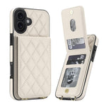 Custodia per cellulare a tracolla romboidale con protezione RFID e porta carte., For iPhone 17, For iPhone Air, For iPhone 16 Pro Max