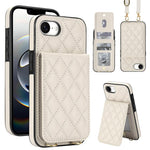 Custodia per cellulare a tracolla romboidale con protezione RFID e porta carte., For iPhone 17e / 16e, For iPhone 17 Pro Max, For iPhone 17 Pro