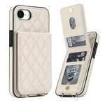 Custodia per cellulare a tracolla romboidale con protezione RFID e porta carte., For iPhone 17e / 16e, For iPhone 17 Pro Max, For iPhone 17 Pro