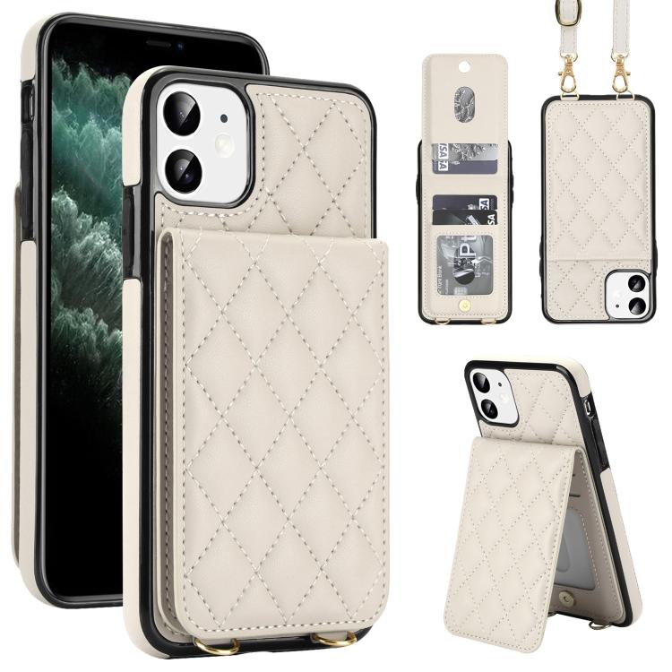 Custodia per cellulare a tracolla romboidale con protezione RFID e porta carte., For iPhone 11, For iPhone 11 Pro, For iPhone X / XS