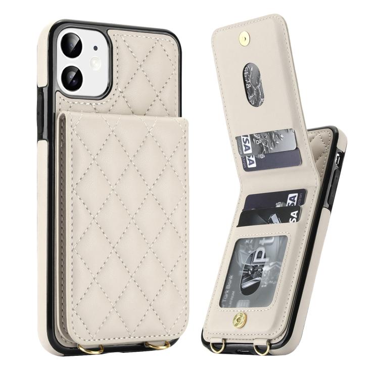 Custodia per cellulare a tracolla romboidale con protezione RFID e porta carte., For iPhone 11, For iPhone 11 Pro, For iPhone X / XS