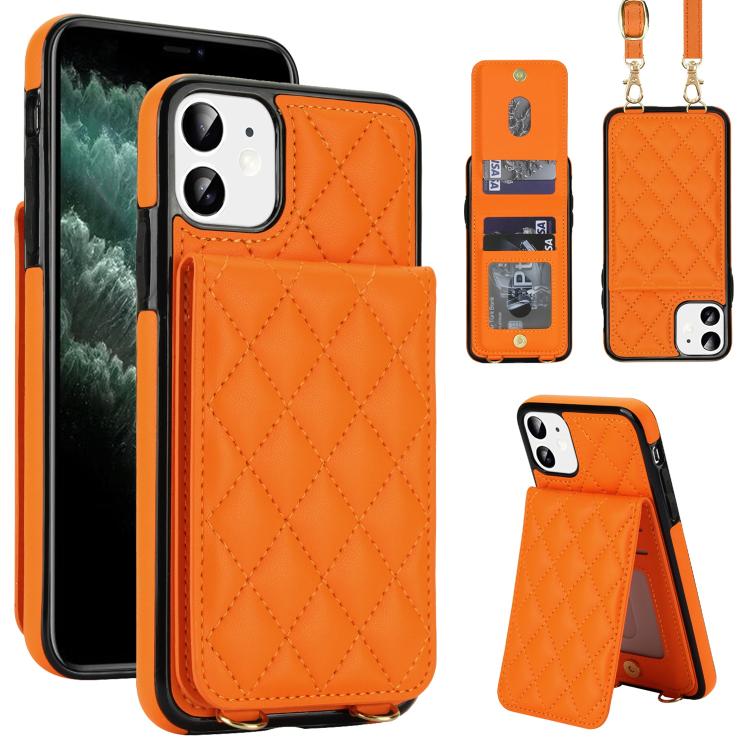 Custodia per cellulare a tracolla romboidale con protezione RFID e porta carte., For iPhone 11, For iPhone 11 Pro, For iPhone X / XS