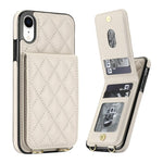 Custodia per cellulare a tracolla romboidale con protezione RFID e porta carte., For iPhone XR, For iPhone XS Max, For iPhone 8 Plus / 7 Plus
